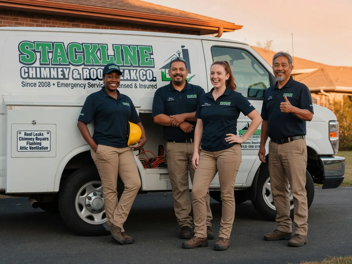 Chimney flashing repair company in Aurora, NE